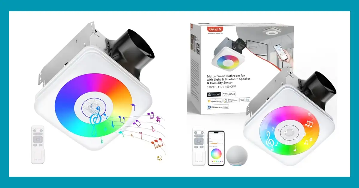 Best Bathroom Exhaust Fan with Led Light and Bluetooth Speaker