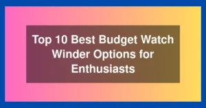 Top 10 Best Budget Watch Winder Options for Enthusiasts
