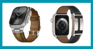 best apple watch ultra leather band