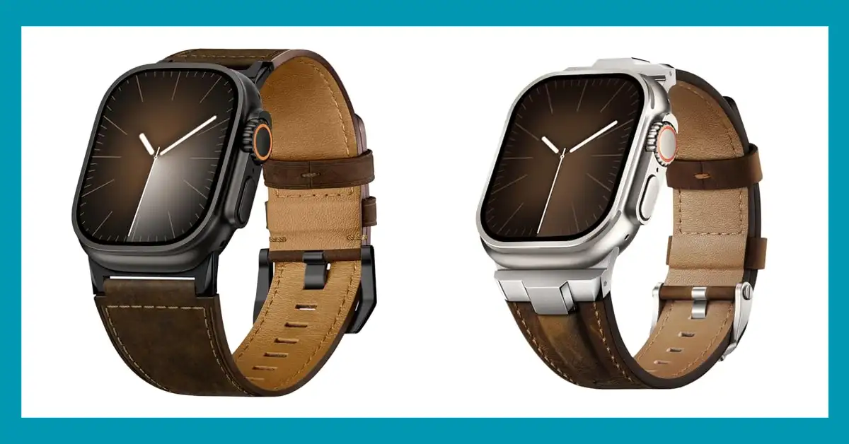 best leather band for apple watch ultra