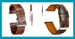 best leather watch straps for high end watches