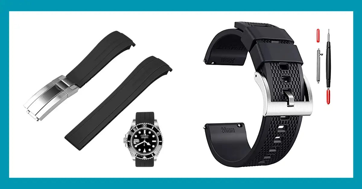 best rubber watch strap