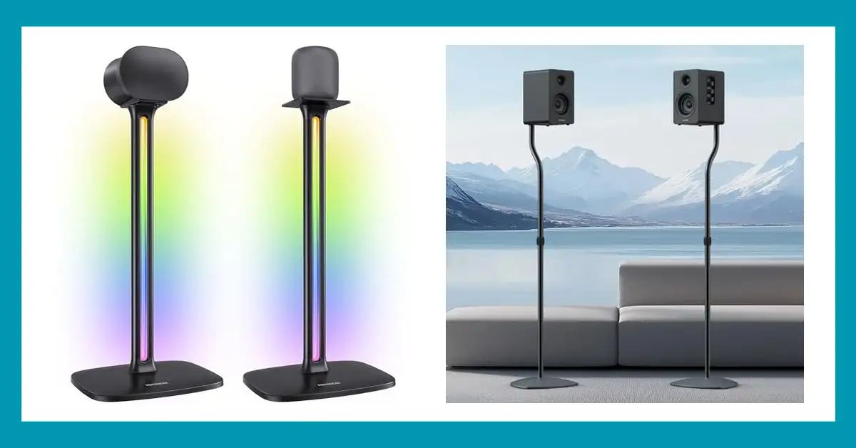 Top 10 Best Surround Sound Speaker Stands for Audio