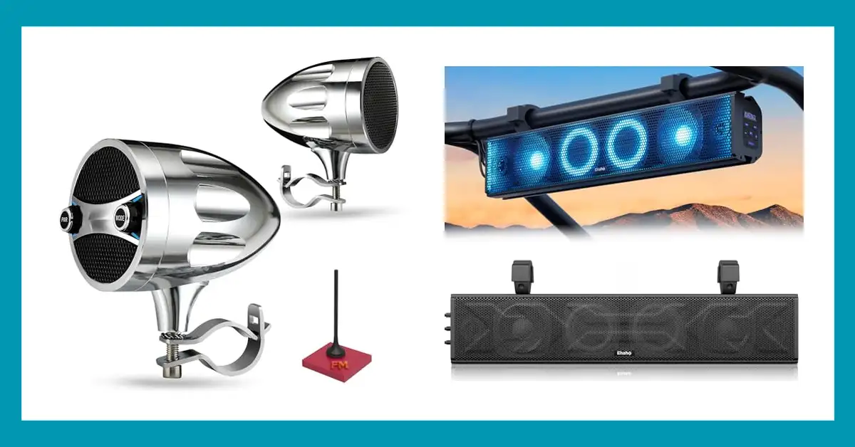 Top 10 Best Waterproof Bluetooth Speaker for Utv Reviews
