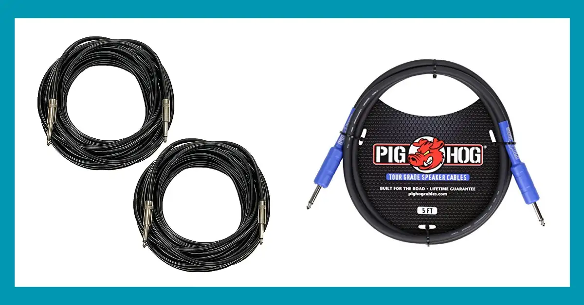 Top 10 Reviews of the Best Guitar Speaker Cable