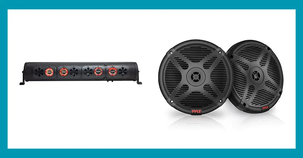 Top 10 Reviews of the Best Marine Bluetooth Speaker Options